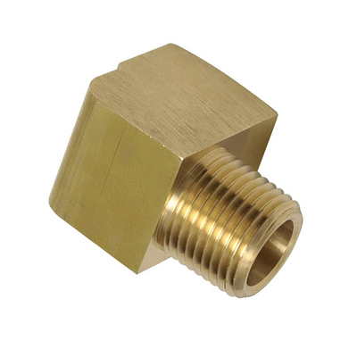 116-N4 FLOFLEX BRASS PIPE FITTING<BR>STREET ELBOW MALE X FEMALE ELBOW 1/2" MALE X 1/2" FEMALE NPT